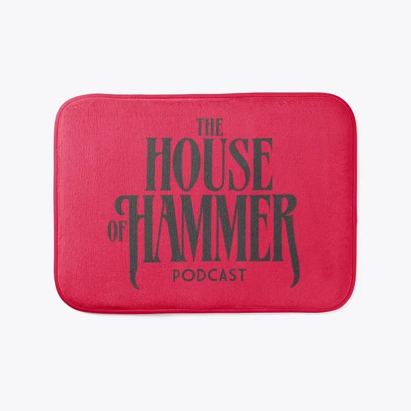 House of Hammer Podcast bath mat