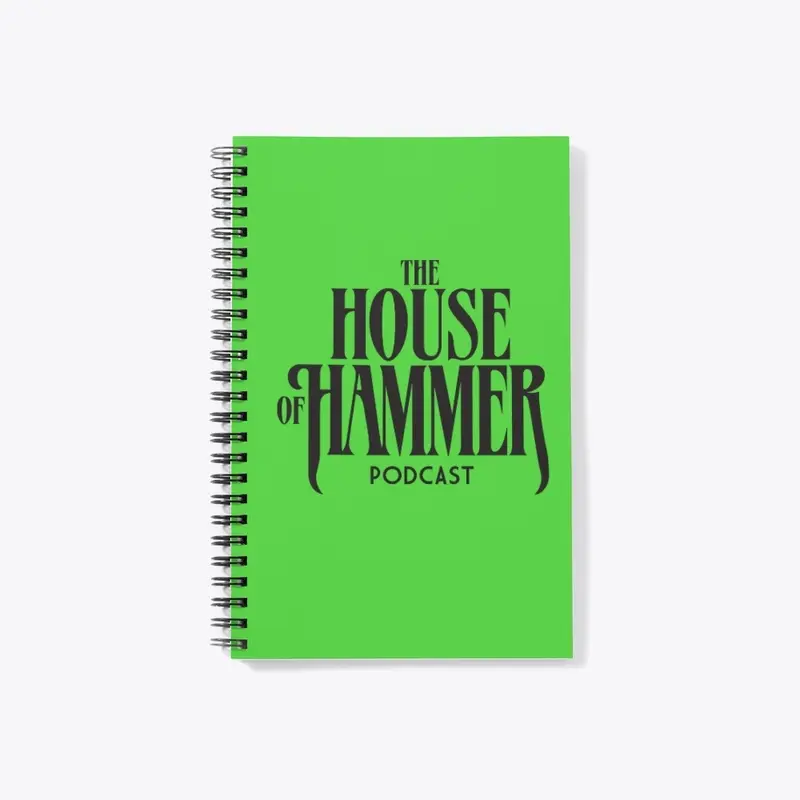 House of Hammer Podcast notebookl