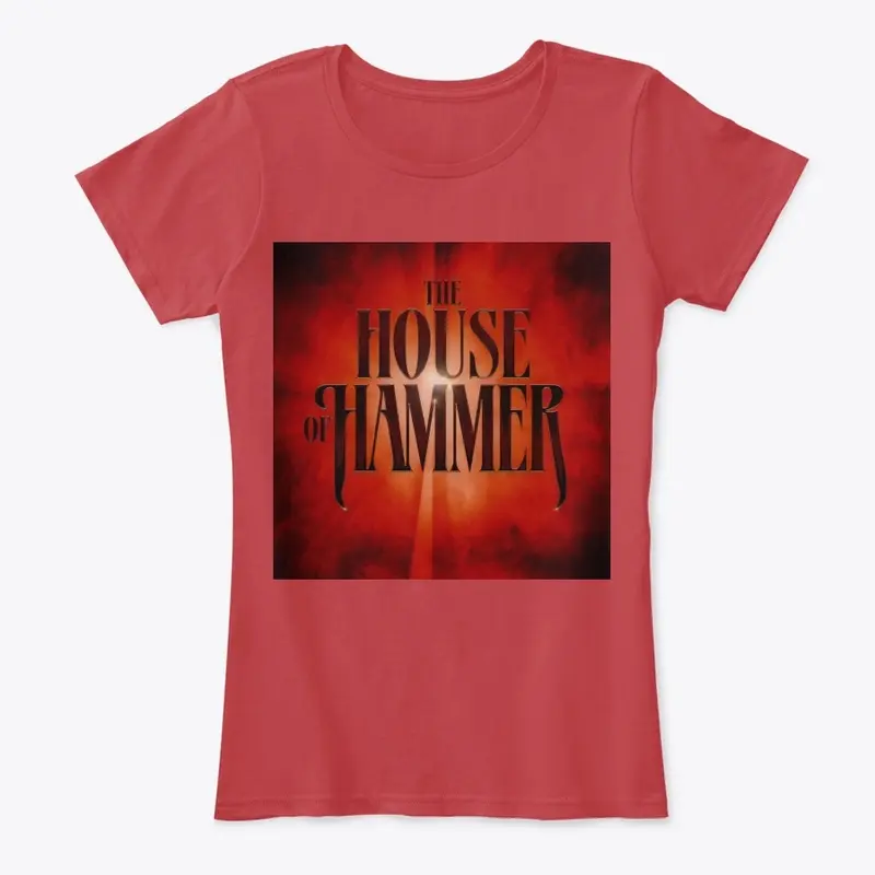 House of Hammer t-shirt (F) - red